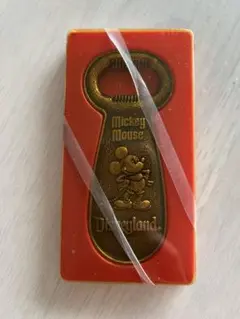 【新品未使用】カナダ　Canada ディズニーランド ミッキーマウス 栓抜き
