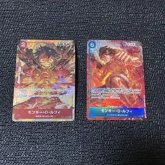 ONE PIECE カードゲーム ルフィ SR パラレル
