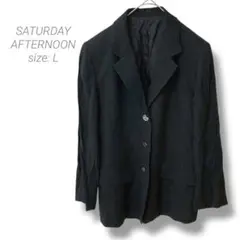【サタデーアフタヌーン】SATURDAY AFTERNOON 総柄ジャケット L