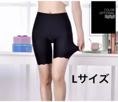 【未開封】Lサイズウェーブカット黒スパッツ