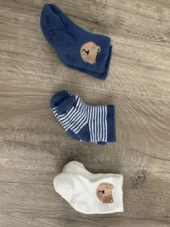 GAPベビー靴下 3足セット