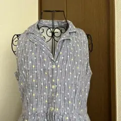 armoire capriceで購入したbibicoの綿のワンピース