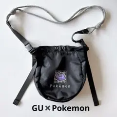 GU✖️ポケモン ショルダーバッグ ブラック メタモン