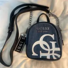 GUESS ショルダーバッグ デニム