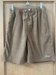 GLAZOS ハーフパンツ 160 ブラウン　茶色