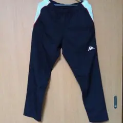 Kappa ブラック 　トレーニングパンツ　メンズ