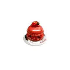 【新品・未使用】マカロン・ア・ラ・フランボワーズ　フェーヴ　フランス　送料込み