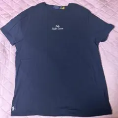 美品　ポロラルフローレン　Tシャツ　ネイビー