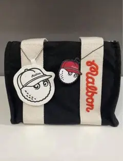 マルボン Malbon ゴルフ トートバッグ ブラック
