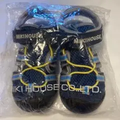 MIKIHOUSE メッシュサンダル ネイビー