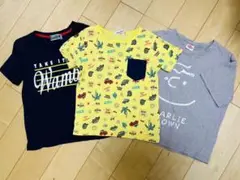 スラップスリップ 半袖 Tシャツ 110 セット はたらく車 スヌーピー 男の子