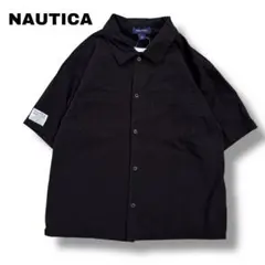 【NAUTICA】新品未使用　キッズ　ツイル半袖シャツ