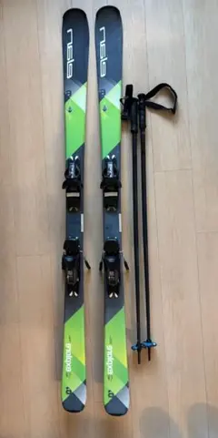 ELAN エラン EXPLORE4 160cm ビンディング付き ELAN (エラン) ビンディング グリーン×ブラック XENON