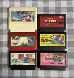 ジャンク品ファミコンソフトまとめ売り