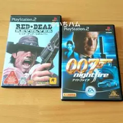 レッド・デッド・リボルバー、007 ナイトファイアのセット　PS2