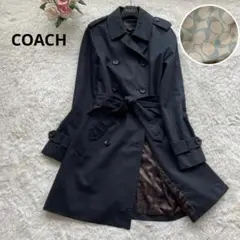 COACH コーチ トレンチコート ベルト付き レディース XS