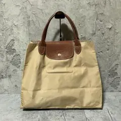 LONGCHAMP ロンシャン プリアージュ トートバッグ ベージュ A4収納可