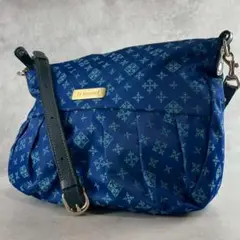 極美品✨キレイ色 ラシット ショルダーバッグ ナイロン×レザー 斜め掛け 軽量
