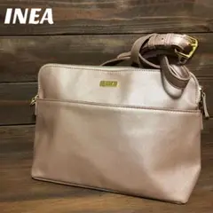 【イエナ】IENA ショルダーバッグ シンプル 合成皮革 ピンクゴールド