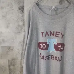 半袖TシャツUSA古着ビッグオーバーサイズグレーXL　A1,11