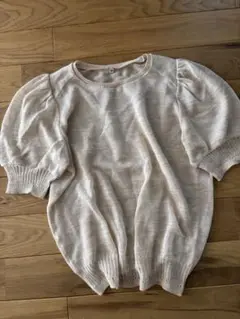新品　gasa ガサグルー　パフスリーブニット