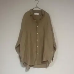 ACCUSE アキュゼ フレンチ リネンシャツ