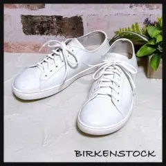 ビルケンシュトック　レザースニーカー　アラン　黒　サイズ38 BIRKENSTOCK（ビルケンシュトック）の「ARRAN/アラン スムース