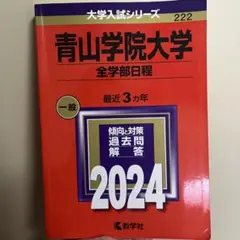 青山学院大学 全学部日程 2024
