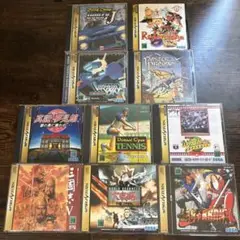 セガサターンソフト10本セット　まとめ売り！