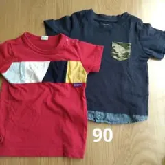 90 Tシャツ　キムラタン　ラキエーベ&西松屋