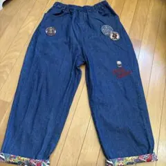 ドラッグストアーズ★裾デザイン デニムパンツ