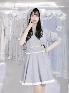 猫耳　ショート　ジャージ　パーカー　上下　ノエミー　NOEMIE 色は白です