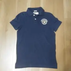 Abercrombie & Fitch ネイビー ポロシャツ S