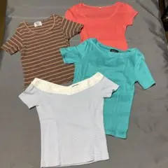 平成ギャルy2kピチTまとめ売り半袖Tシャツセット