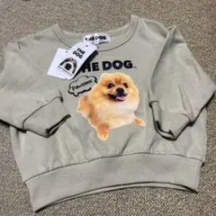 THE DOG ベージュ トレーナー 80 新品
