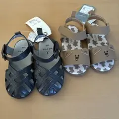 新品未使用　バースデイ　サンダル　テータテート フタフタ