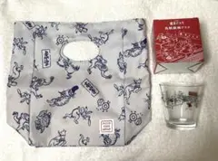 鳥獣戯画　トートバッグ　グラス　非売品
