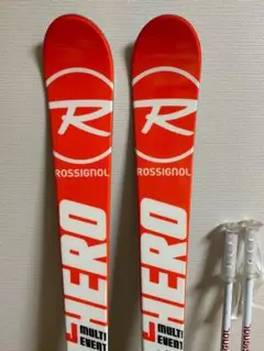 ROSSIGNOL ロシニョール スキー板 140 ストック付
