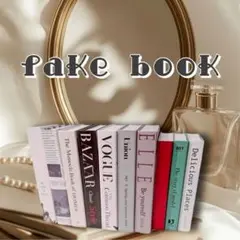 フェイクブック　ウェルカムスペース　インテリア　洋書　撮影用　インスタ映え　2冊