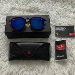 美品 RayBan × Ferrari レイバンサングラス RB2448
