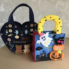 小さなバック　2点セット　ハロウィン　くま