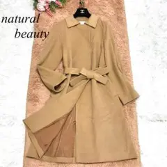 ✽アンゴラ混✽ natural beauty ナチュラルビューティー コート M