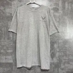 90s us.air force Tシャツ　米軍　両面プリント　リフレクター