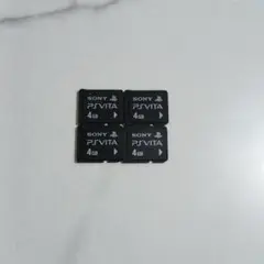 psvita　メモリーカード　4G 4枚　メモリースティック
