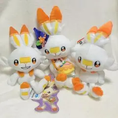 ヒバニー ぬいぐるみ 3点セット まとめ売り