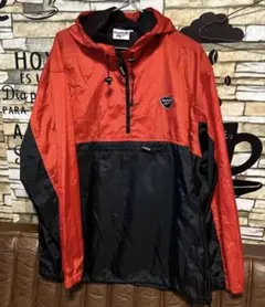 Reebok90s 旧タグ バイカラー アノラックパーカー オーバーサイズＬ