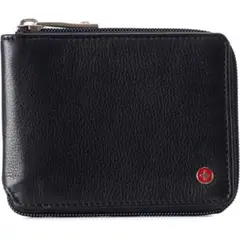 Alpine Swiss Zipper Bifold Wallet