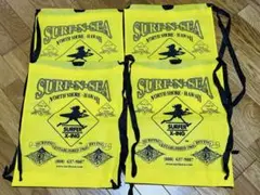 ハワイ ノースショア サーフショップSurf N Sea ショップバック　4枚