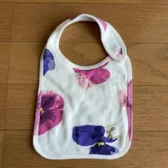【美品】ハッカベビー　スタイ　スミレ　ハッカキッズ　ビブ