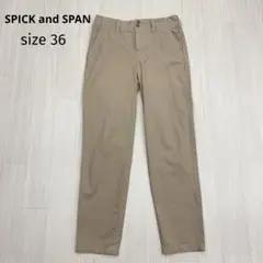 ◆ SPICK and SPAN チノパン ストレート パンツコットン100%